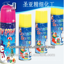 regalo de la Navidad del aerosol de la nieve del color HELECHO DE LA NIEVE CON LA PISTOLA, CADENA DE LA FIESTA CON LA PISTOLA.